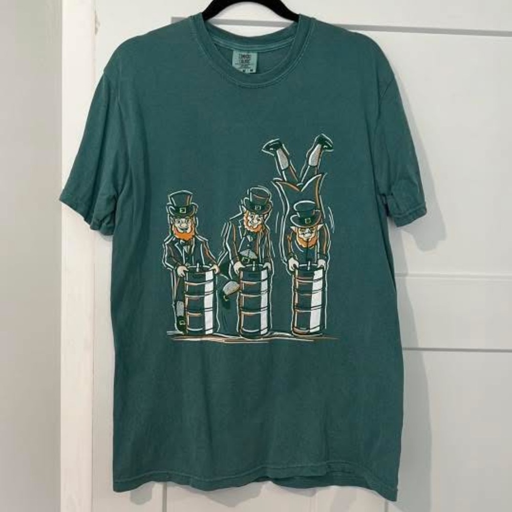 Green Graphic Tee